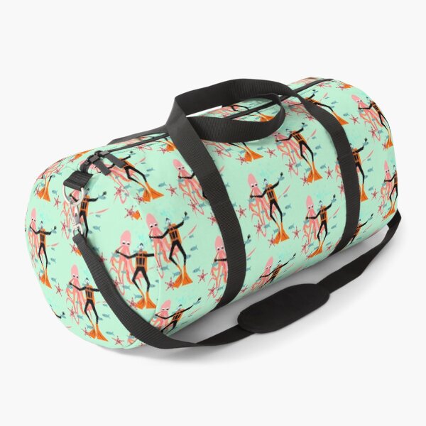 Scuba diving, fun diving design. Duffle Bag