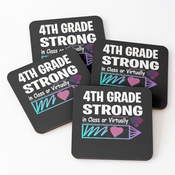 Item preview, 4th Grade STRONG in Class or Virtually designed and sold by binly123.