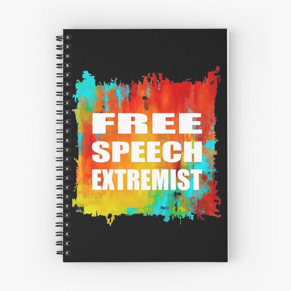 Item preview, FREE SPEECH EXTREMIST designed and sold by carlarmes.