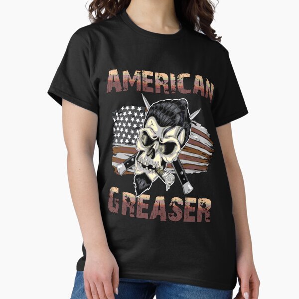 Item preview, American greaser (colored)  designed and sold by Krypticart.