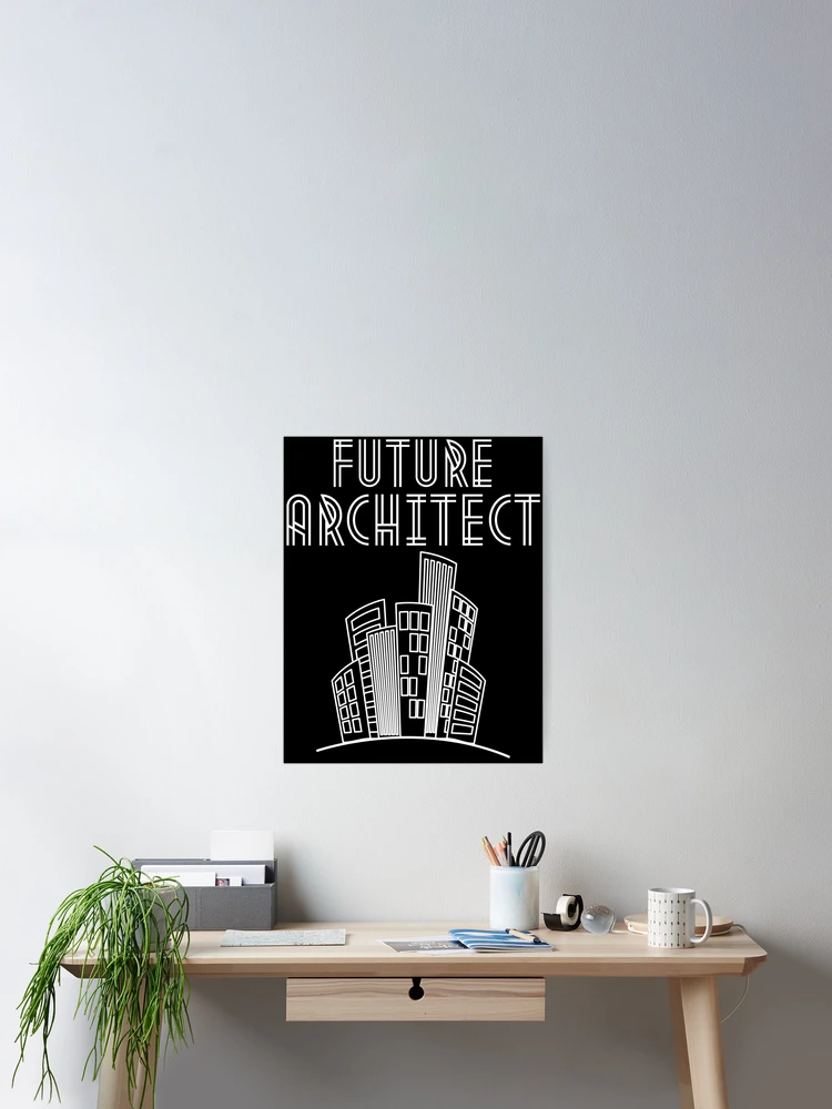 Thumbnail 2 of 3, Poster, Future Architect designed and sold by RIVEofficial.