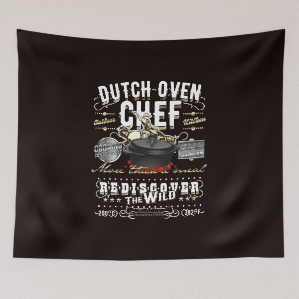 Item preview, Dutch Oven Chef Cowboy designed and sold by Spassprediger.