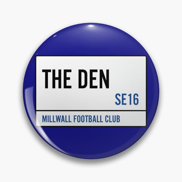 Item preview, The Den Address Plate designed and sold by Millwall.store.