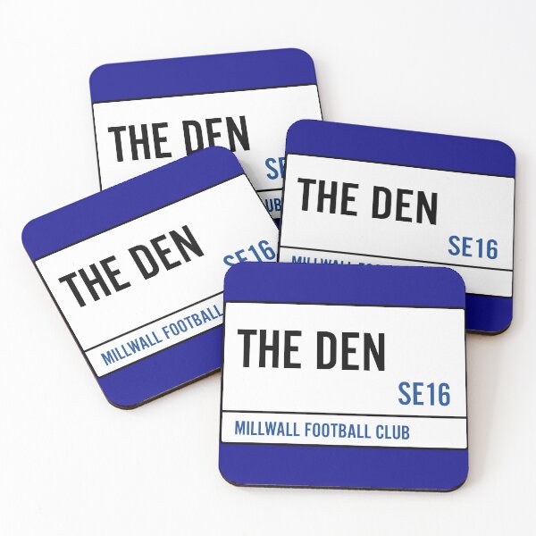 Item preview, The Den Address Plate designed and sold by Millwall.store.