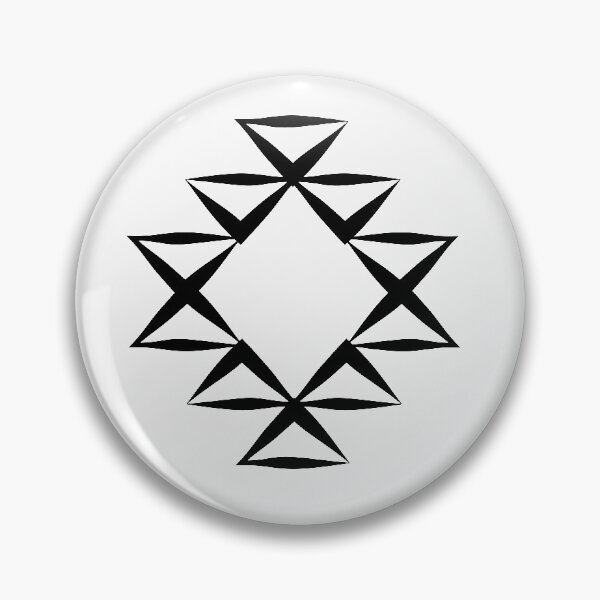 Item preview, Copy of Aztec vintage symbols outlines Black designed and sold by Jake Purcell.