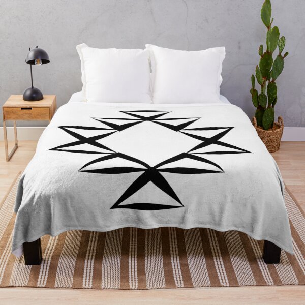 Item preview, Copy of Aztec vintage symbols outlines Black designed and sold by Jake Purcell.