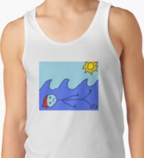 "Lovely Day at the Beach" by Richard F. Yates Tank Top
