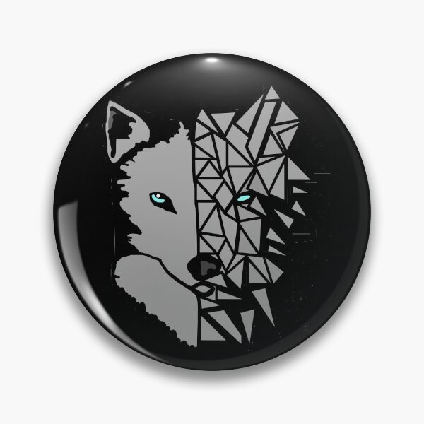 Item preview, Geometric Grey Wolf designed and sold by Trace1234.