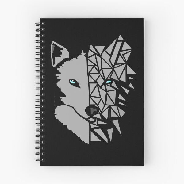 Item preview, Geometric Grey Wolf designed and sold by Trace1234.