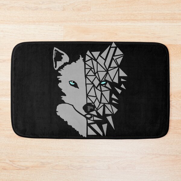 Item preview, Geometric Grey Wolf designed and sold by Trace1234.