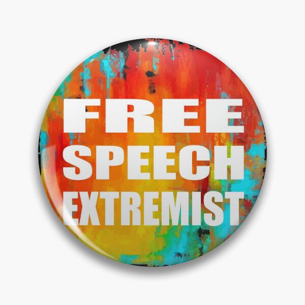 Item preview, FREE SPEECH EXTREMIST designed and sold by carlarmes.