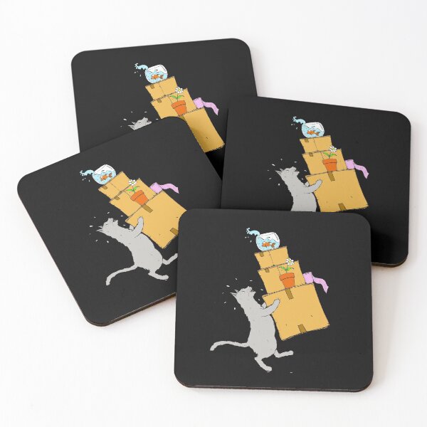 Item preview, Gato y pez designed and sold by And-and.