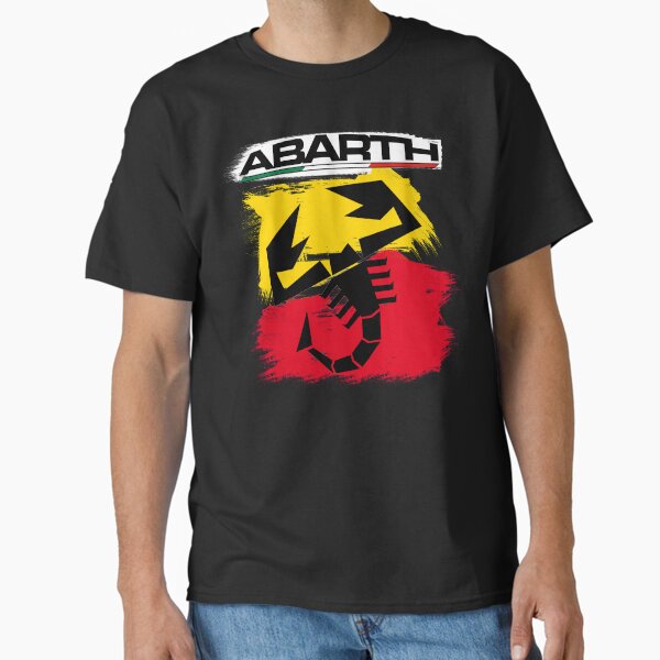 Vista previa del artículo con la obra «Abarth Escorpión, con fondo estilo pintura», diseñado y vendido por PSstudio.