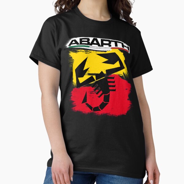 Vista previa del artículo con la obra «Abarth Escorpión, con fondo estilo pintura», diseñado y vendido por PSstudio.