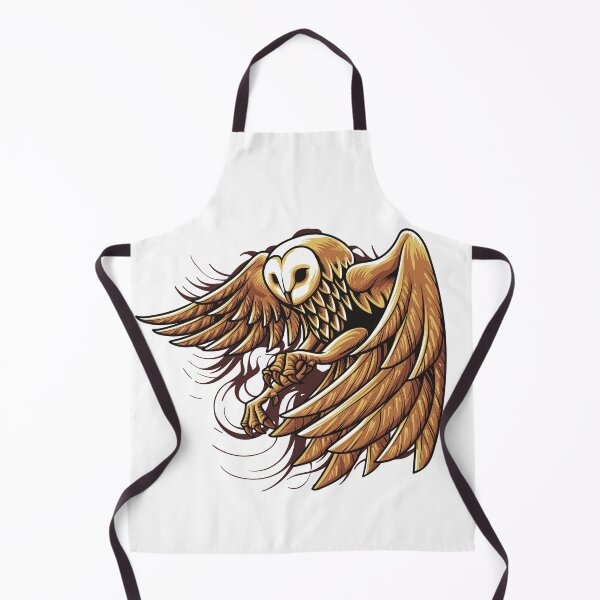 Artikelvorschau, Golden Brown Ornate Owl Kunstwerk entworfen und verkauft von JTS STORE.