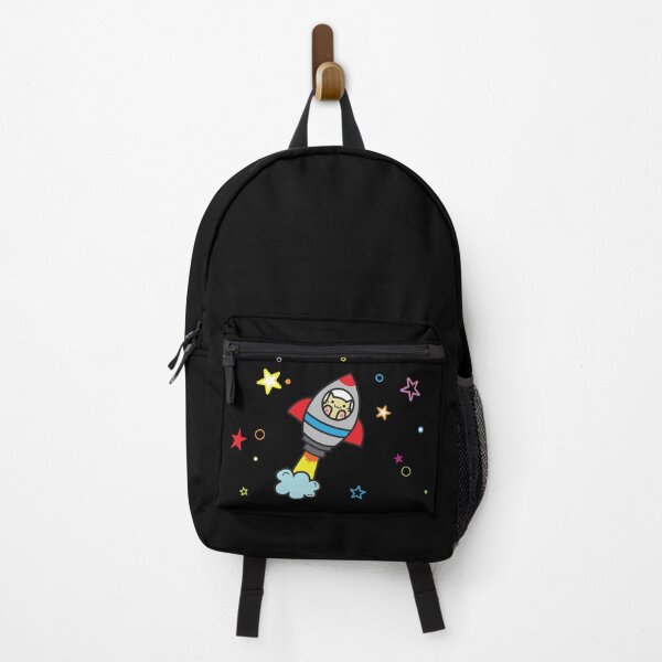 Item preview, Space cat, rocket ship and stars, astronaut cat designed and sold by IceCreamCat.