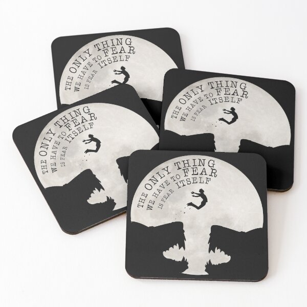 Item preview, the only thing we have to fear is fear itself motivational quote designed and sold by Shaun Joseph.
