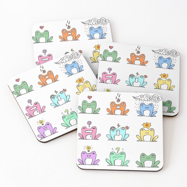 Item preview, Expressive Frogs designed and sold by imaginmagic.