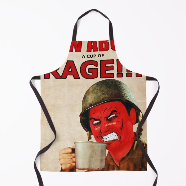 Item preview, How About a Cup of Rage Funny Meme designed and sold by quackynaut.