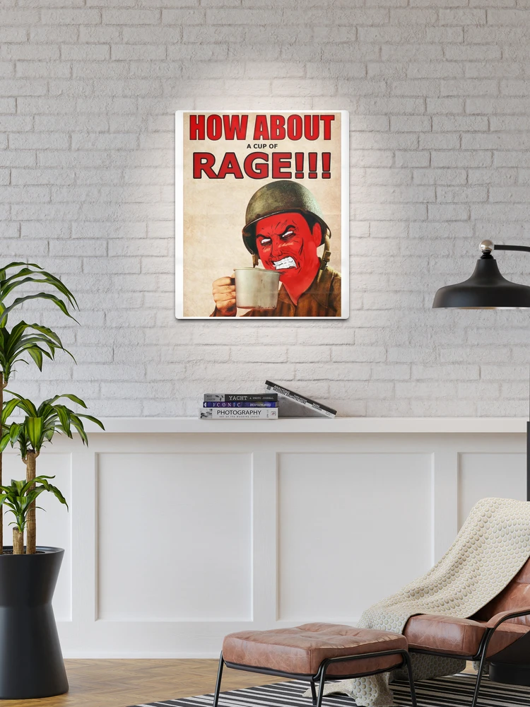 Hahahahahaha! #meme #funny #rage Framed Print