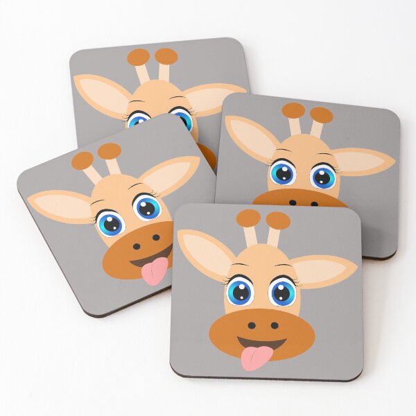 Item preview, Cute Funny Giraffe Animal Face designed and sold by CreatedForYou.
