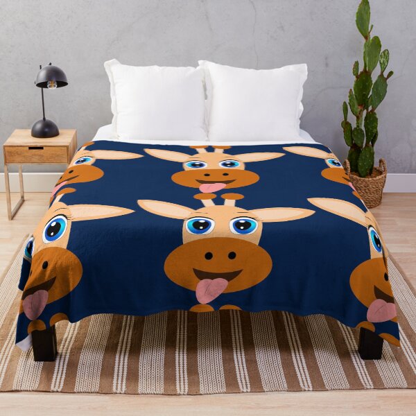 Aperçu de l'œuvre Visage animal mignon drôle de girafe créée et vendue par CreatedForYou.