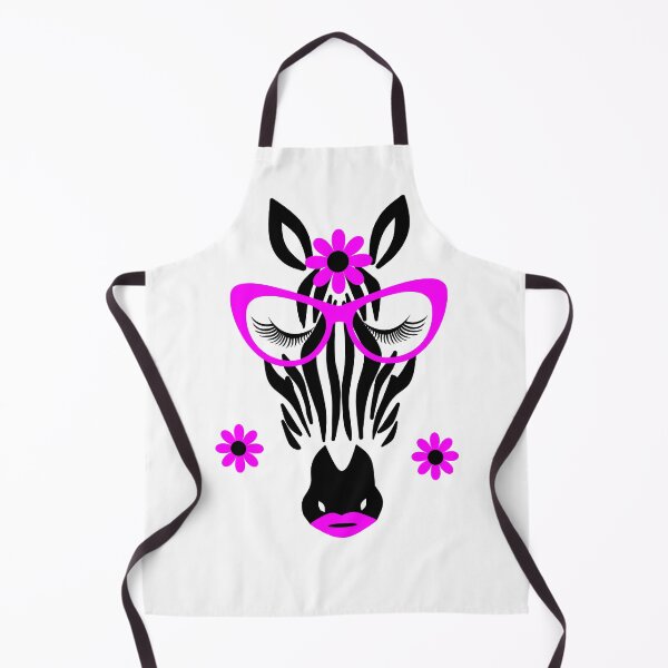Item preview, Girly Zebra with Pink Glasses designed and sold by Trace1234.