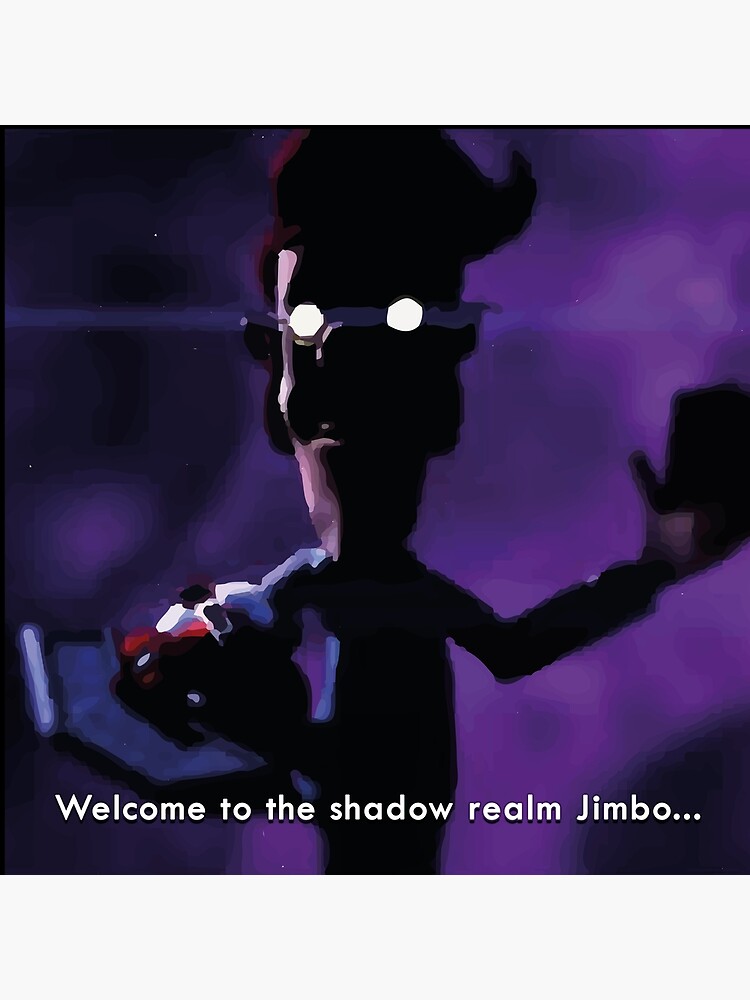 to the shadow realm Jimbo" Throw Pillow by