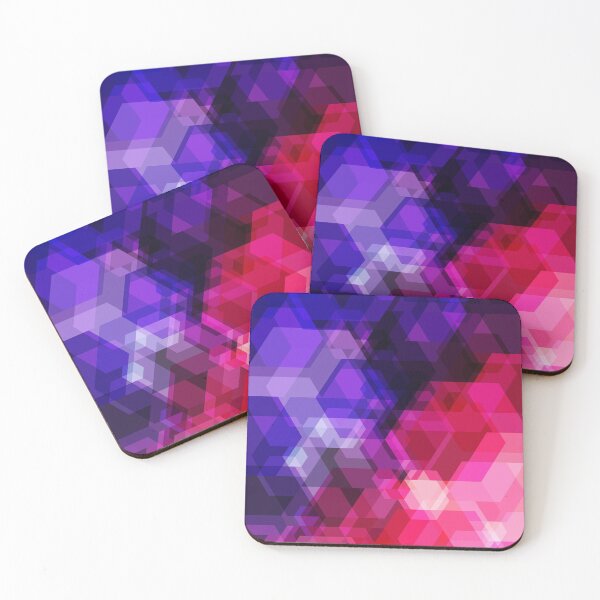 Item preview, Futuristic Purple and Red Abstract Swirl Pattern designed and sold by MPowerTeez.