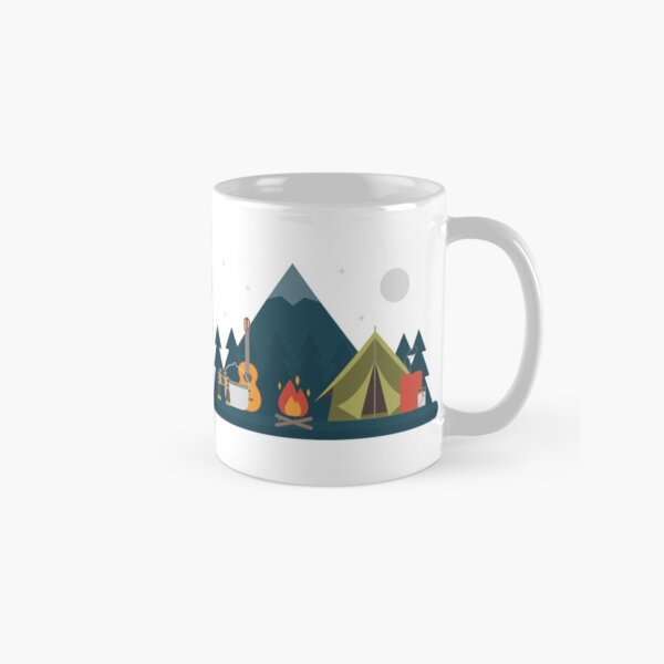 Vista previa del artículo con la obra «Viaje de campamento», diseñado y vendido por JRM Tees & More Store.