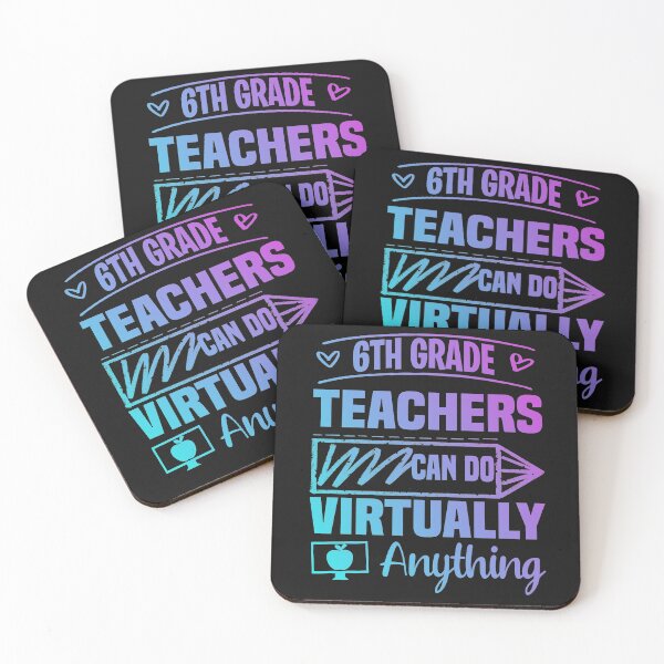 Item preview, 6th Grade Teachers Can Do Virtually Anything Back To School designed and sold by binly123.