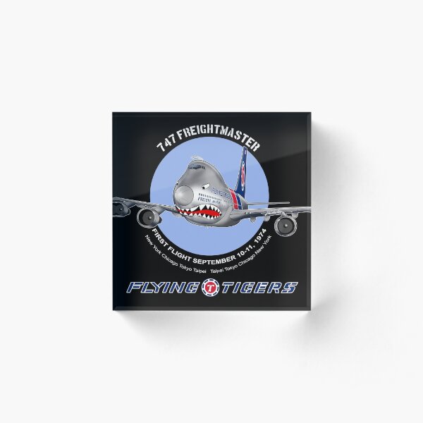 FLYING TIGERS Acrylic Block
