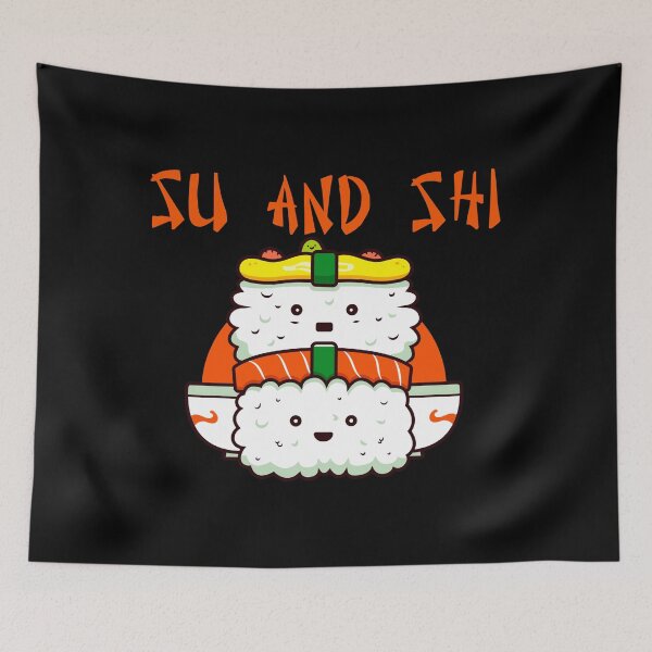 Item preview, Su and Shi, funny gift idea, Japan, Asia designed and sold by ThommyBLN.
