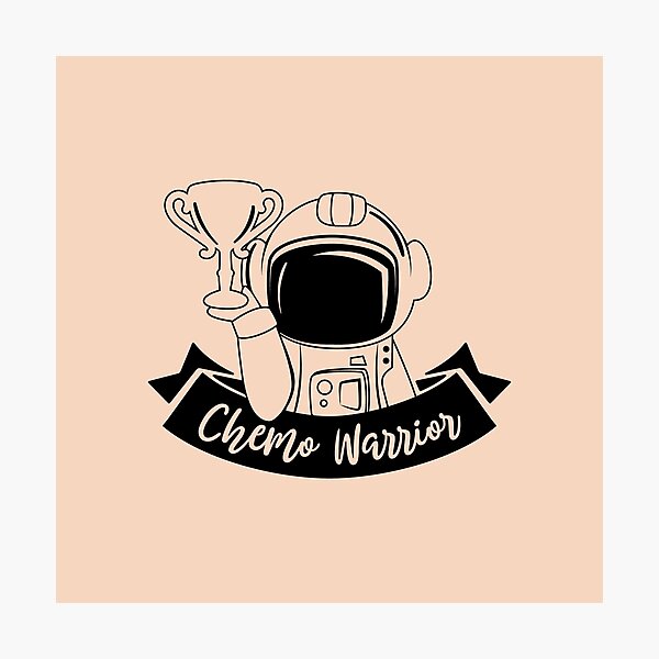 Item preview, Chemo Warrior Black designed and sold by choisanezine.