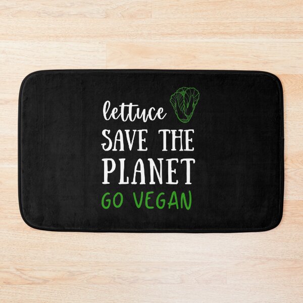 Item preview, Lettuce Save the Planet Funny Cute Vegan Vegetarian Veganism Shirt Green Fruit Plants Earth September October Motivational Gift Greta Climate Change Animal Rights Environment Inspirational Gift designed and sold by EpsilonEridani.
