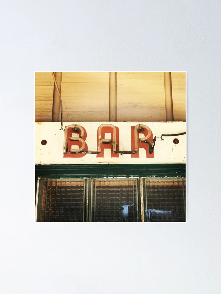 Thumbnail 1 of 3, Poster, Bar designed and sold by RugbyStickers.