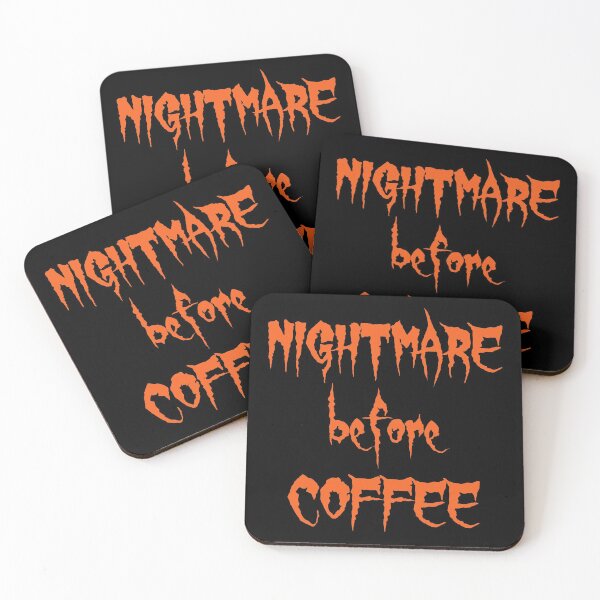 Item preview, Nightmare Before Coffee designed and sold by Peishan02.