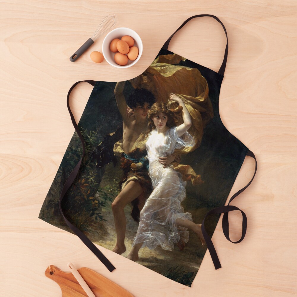 The Storm (La Tempête) - Pierre Auguste Cot Apron