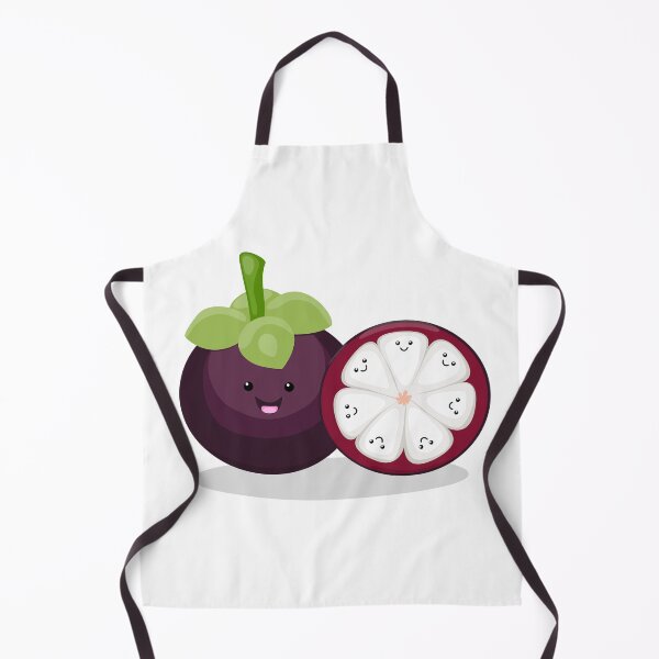 Item preview, Cute purple mangosteen kawaii cartoon designed and sold by FrogFactory.