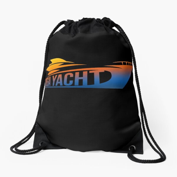Mega Yacht Drawstring Bag