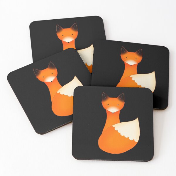 Item preview, A sitting fox designed and sold by tusklik.