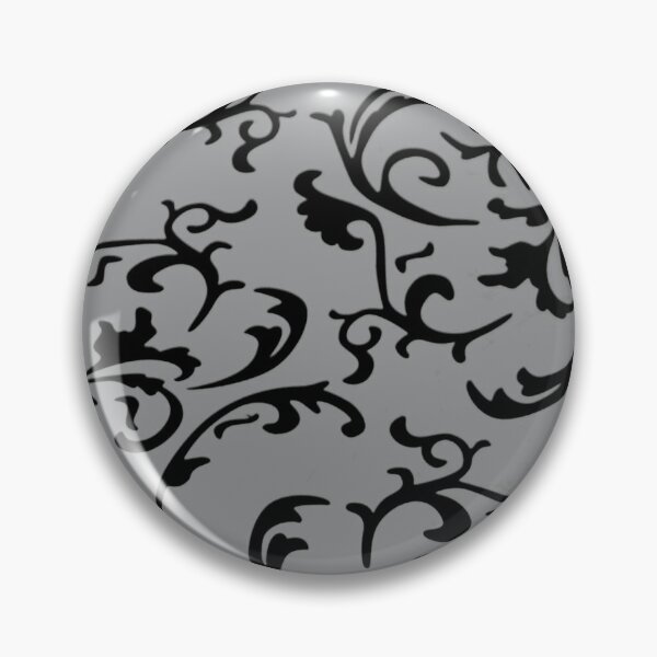 Item preview, ARABIATA 25 black gray patterns Morocco Essaouira flowers leaves gothic design arabesques scrolls decor designed and sold by dragonemma.