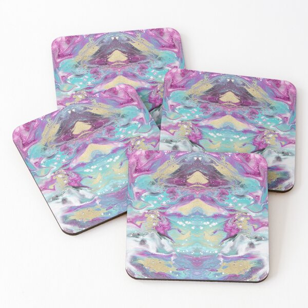 Item preview, Symmetrical Ink Art with Gold Insert designed and sold by WisdomInspired.