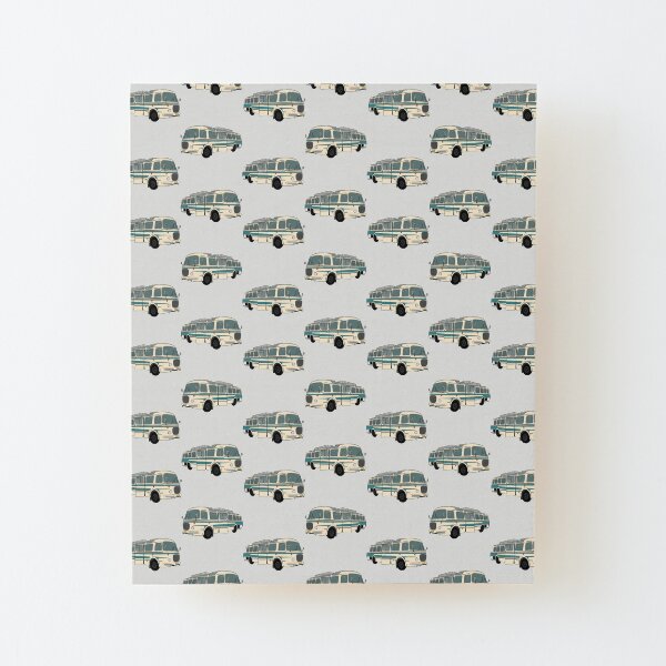 Skoda 706 RTO lux bus repeat pattern. Wood Mounted Print