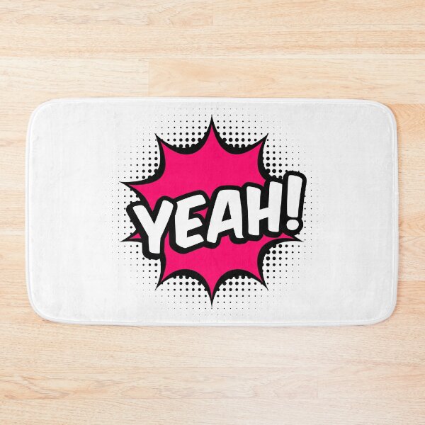 Item preview, Yeah sticker pop art style designed and sold by TashaVector.