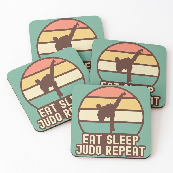 Item preview, Eat sleep judo repeat designed and sold by Statim.