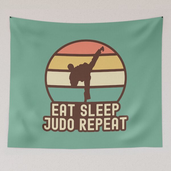Item preview, Eat sleep judo repeat designed and sold by Statim.