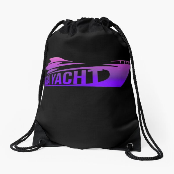 Mega Yacht Drawstring Bag