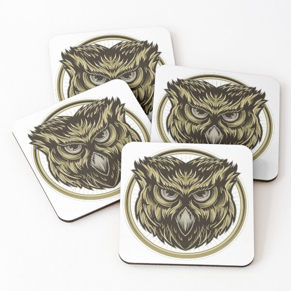 Item preview, Isolated Dark Owl Art designed and sold by JTS STORE.