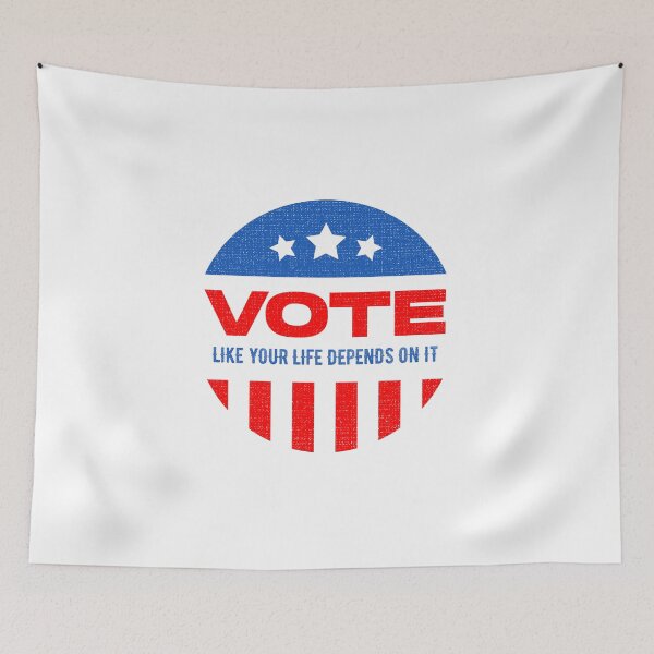 Item preview, VOTE Your Life Depends On It designed and sold by artworkbyrihen.